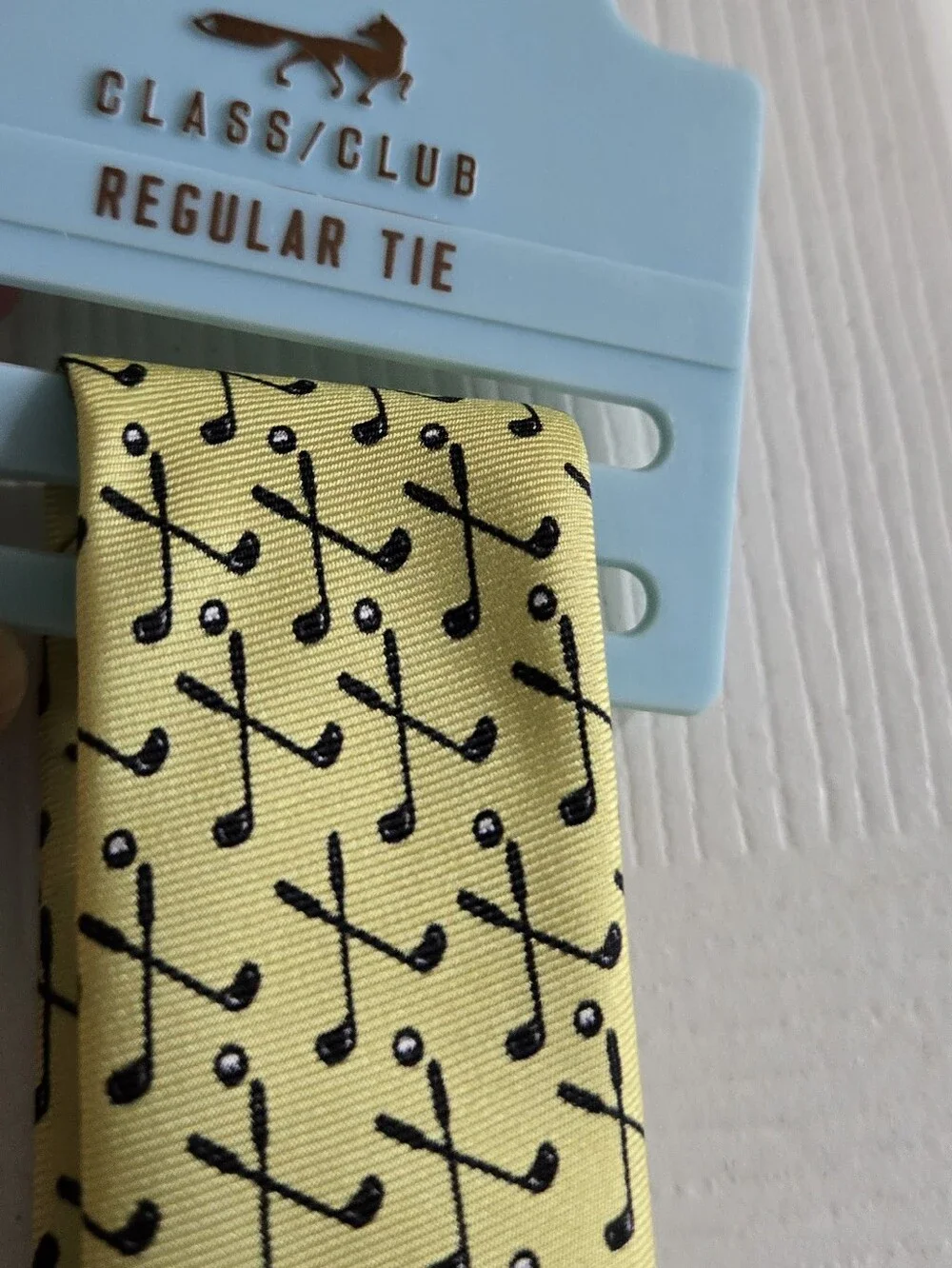 NEW! Class Club Boy’s Tie with Golf Design, golf tie, golfer tie, osfm